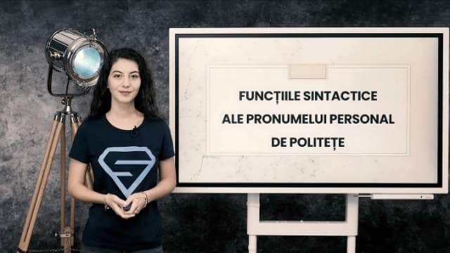 Funcțiile sintactice ale pronumelui personal de politețe