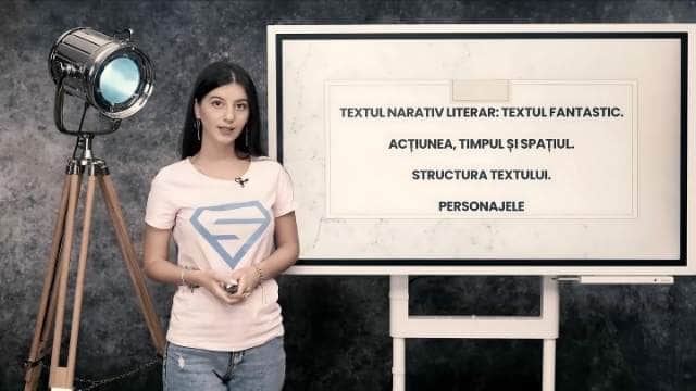 Textul narativ literar
