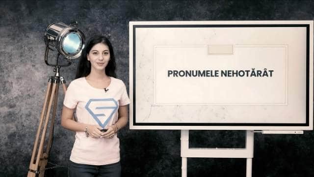 Pronumele nehotărât