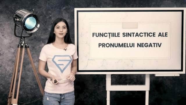Funcțiile sintactice ale pronumelui negativ