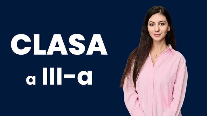 Română - Clasa a III-a