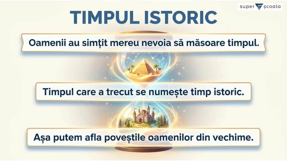 Cum se măsoară timpul istoric