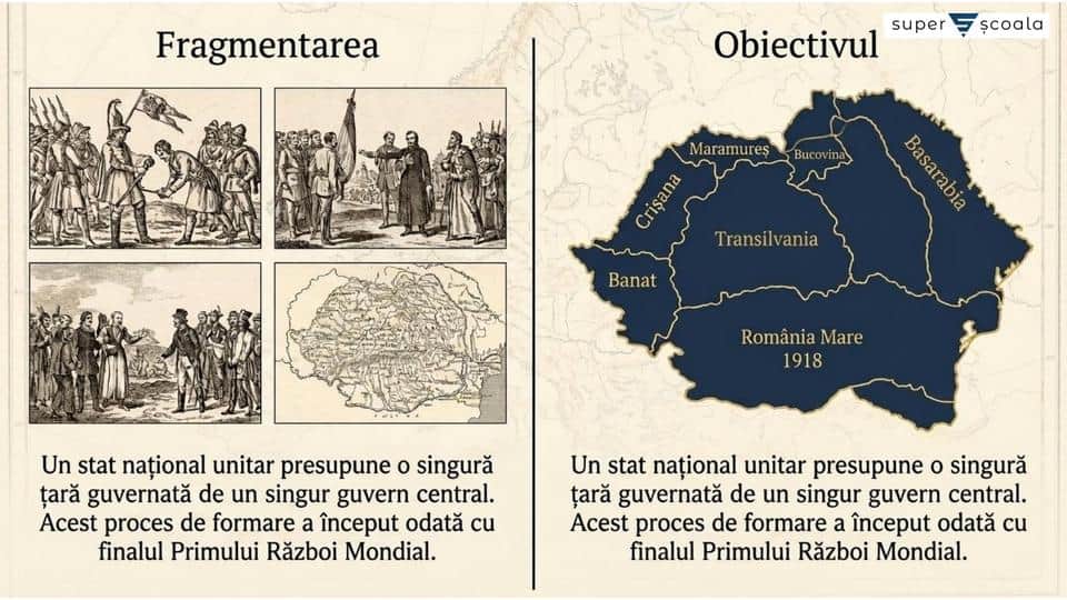 Formarea statului național unitar