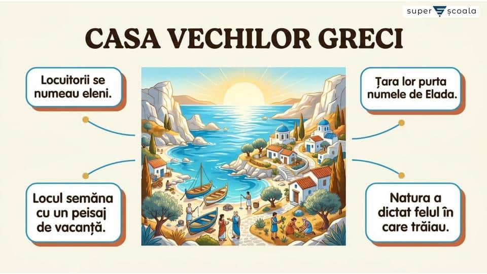 Mediul natural și ocupațiile grecilor
