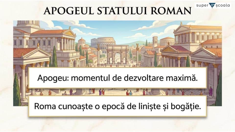 Statul roman - apogeul