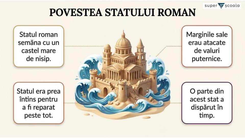 Statul roman - decăderea și dispariția