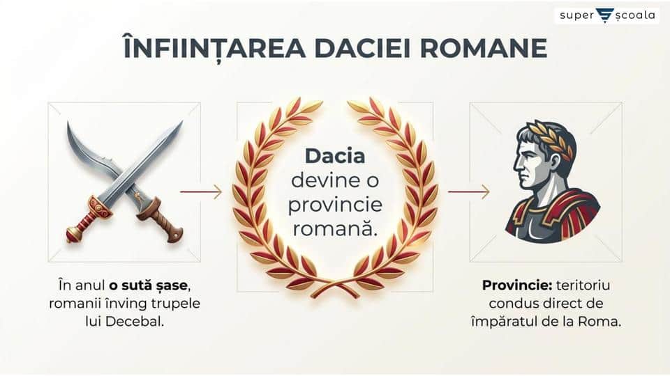 Dacia romană. Romanizare