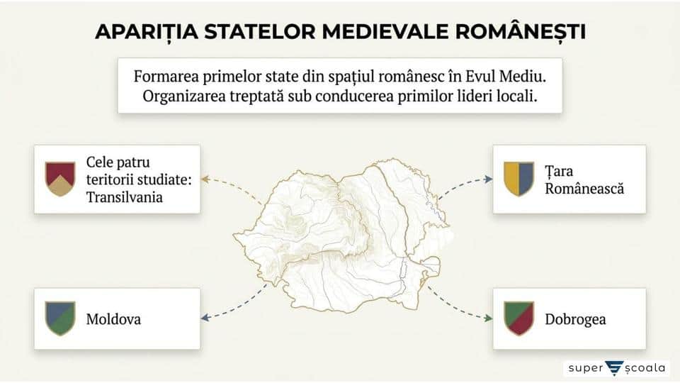 Statele medievale în spațiul românesc