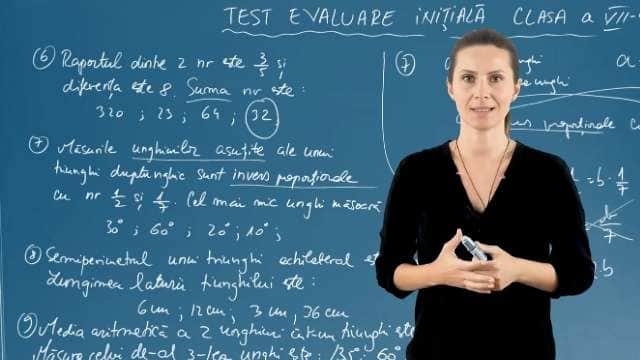 Test evaluare inițială - Test 1