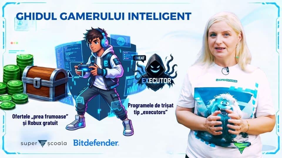 Gaming în siguranță - Roblox și altele