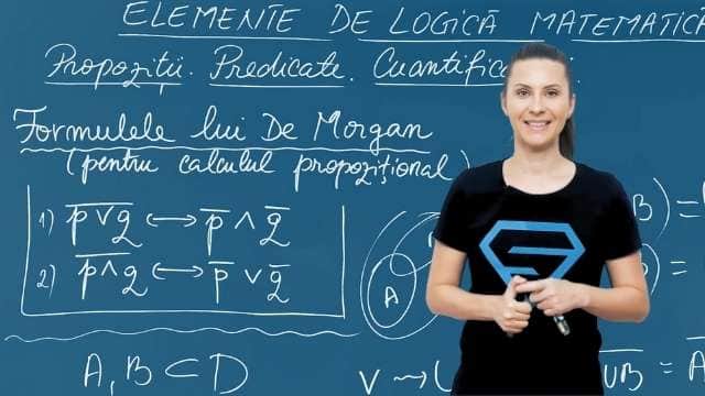 Formulele lui De Morgan