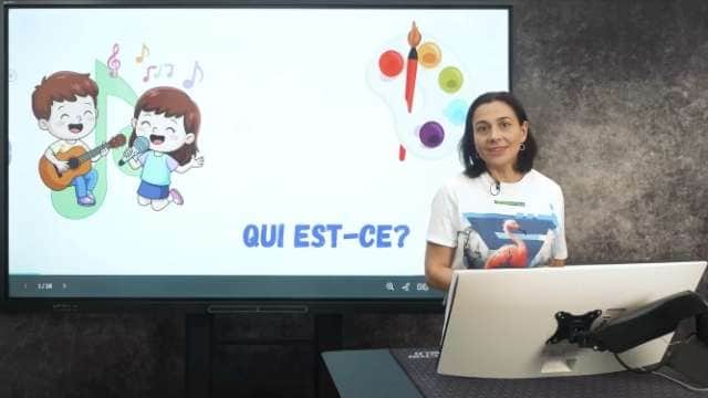 Qui est-ce? L'article défini. Les passions