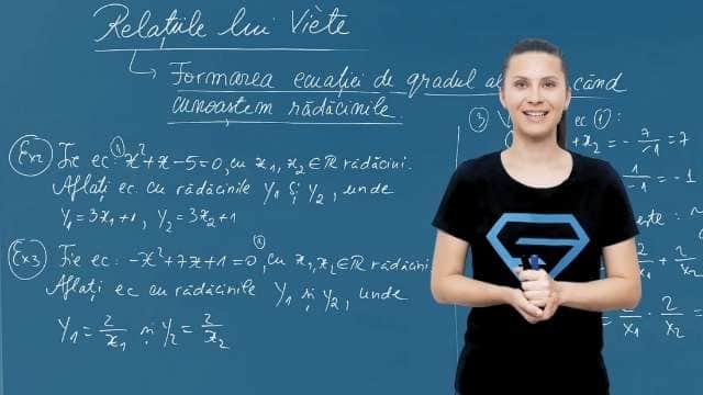 Formarea ecuației de gradul al II-lea când cunoaștem rădăcinile