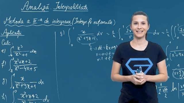 Metoda a III-a de integrare - Aplicații - P2