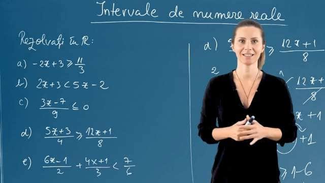 Intervale de numere reale