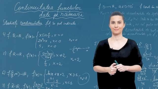 Continuitatea funcțiilor in punctele indicate - P2