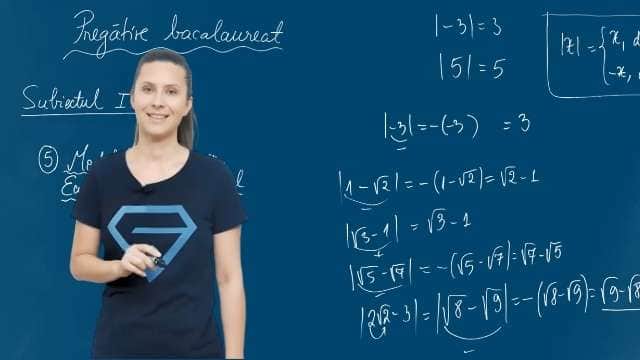 Modulul unui număr. Ecuații / Inecuații cu modul