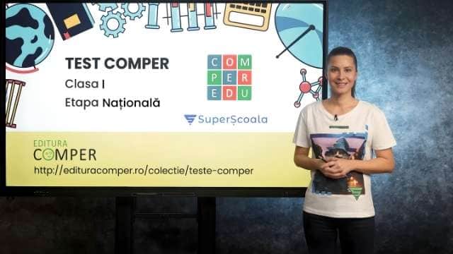 Test Comper - Etapa Națională - 1