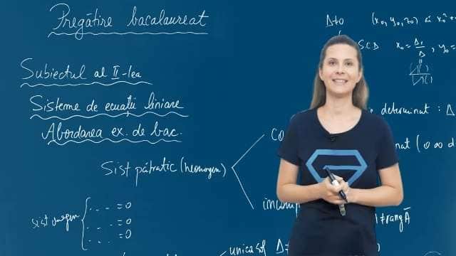 Sisteme de ecuații liniare.