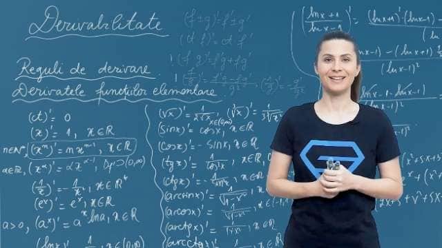 Reguli de derivare - Derivatele funcțiilor elementare - P2
