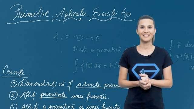 Primitivele unei funcții - Exerciții tip