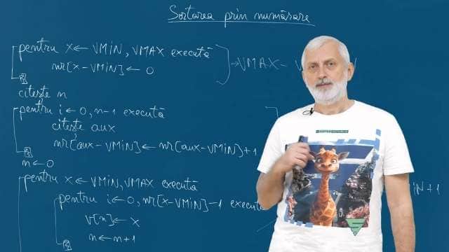 Vectori de frecvență. Sortarea prin numărare