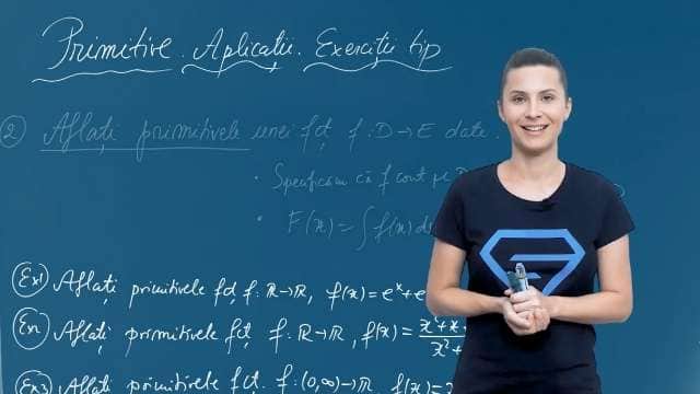 Primitivele unei funcții - Exerciții tip - P3