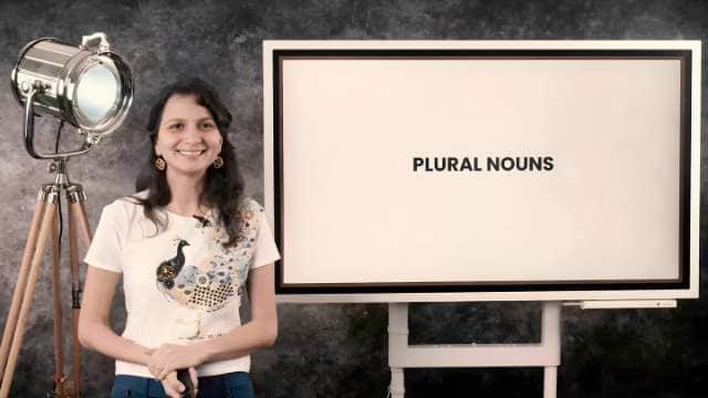 Plural forms of nouns