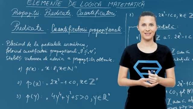 Predicate. Cuantificatorii propozitionali - P2