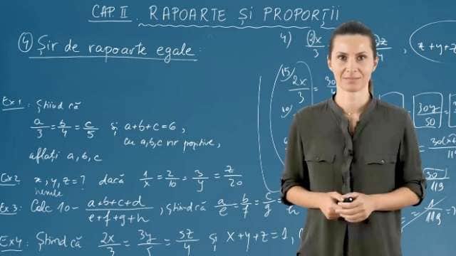 Șir de rapoarte egale