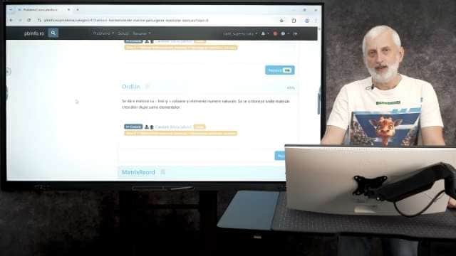 Aplicații - matrici, operații elementare (2)