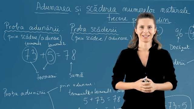 Adunarea / Scăderea fără trecere peste ordin