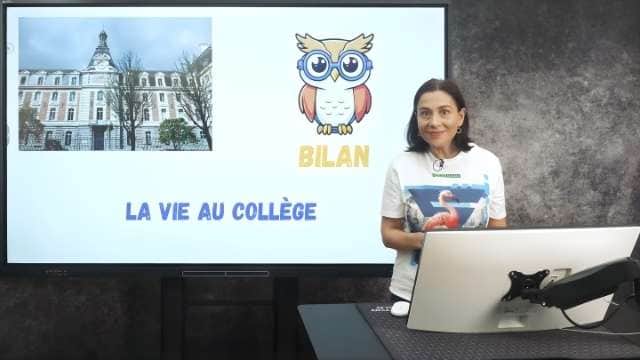 Bilan 2. Une journée au collège. L'emploi du temps.