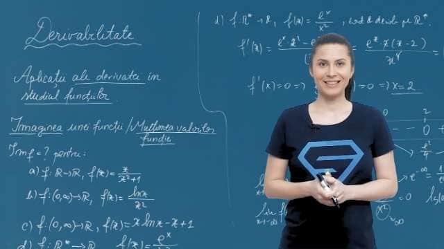 Aplicații ale derivatei în studiul funcțiilor