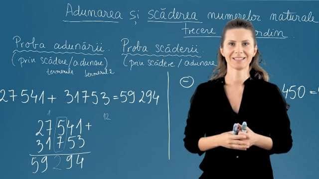 Adunarea / Scăderea cu o singură trecere peste ordin