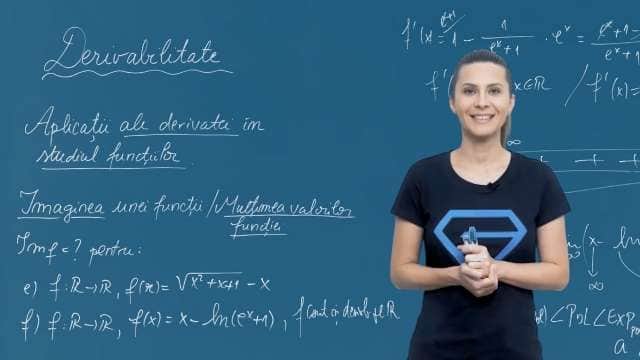Aplicații ale derivatei în studiul funcțiilor - P2
