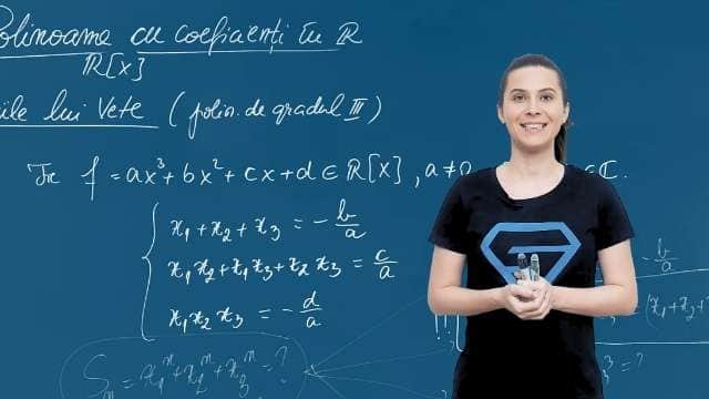 Polinoame cu coeficienți in R