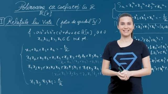 Relațiile lui Viete - Polinoame de gradul IV