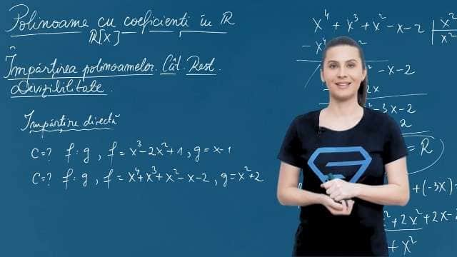Împărțirea polinoamelor - Împărțirea directă - Teorema împărțirii cu rest