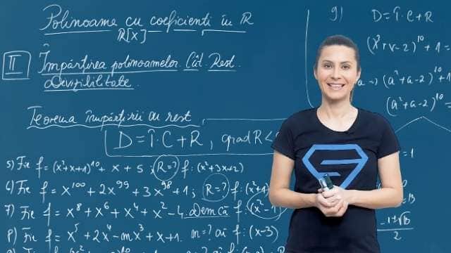 Împărțirea polinoamelor - Cum aplicăm teorema împărțirii cu rest - P2