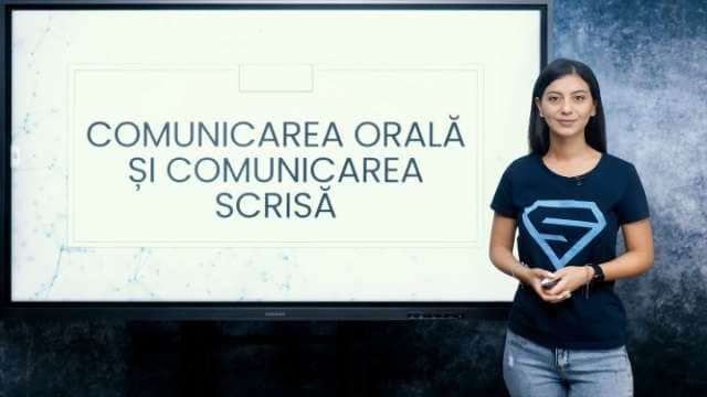 Comunicarea orală si comunicarea scrisă. Dialogul