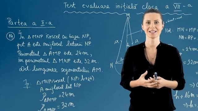 Test evaluare inițială - Test 2