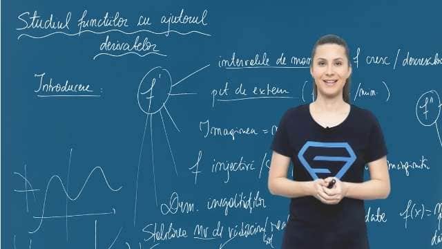 Studiul funcțiilor cu ajutorul derivatelor. Introducere