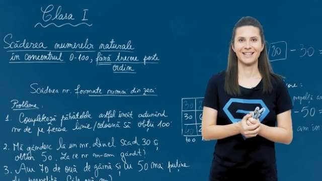 Scăderea numerelor naturale formate doar din zeci - Probleme