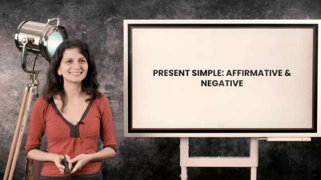 Present simple - affirmative and negative