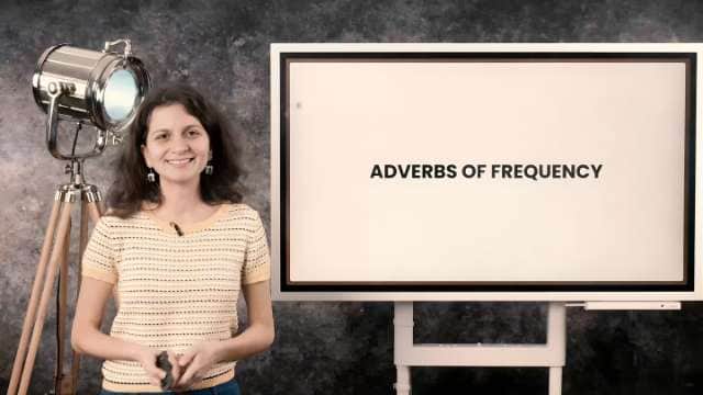 Adverbs of frequency