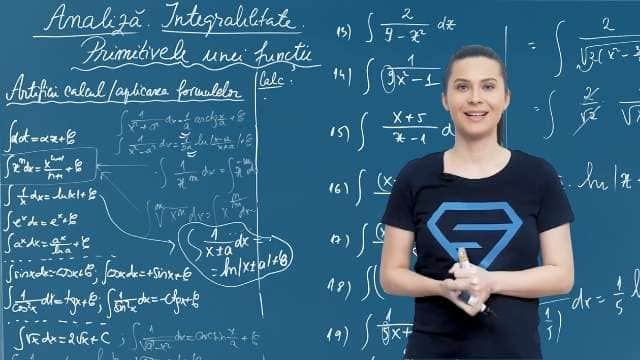 Primitivele unei functii - Artificii calcul / aplicarea formulelor - P3