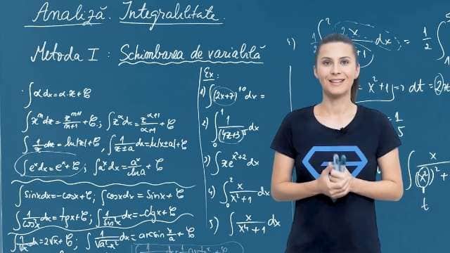 Metoda I - Schimbarea de variabila