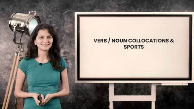 Collocations with sports