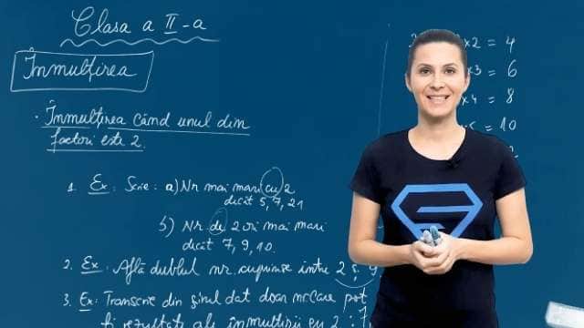 Înmulțirea când unul dintre factori este 2 - Probleme